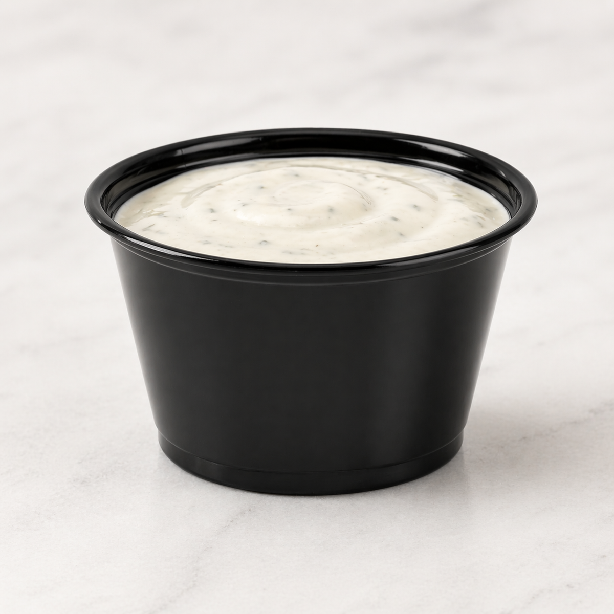 4 oz Black Portion Cups, 2500 Count Case