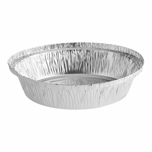 7" Round Aluminum Foil Pan Standard Weight  - 500/Case