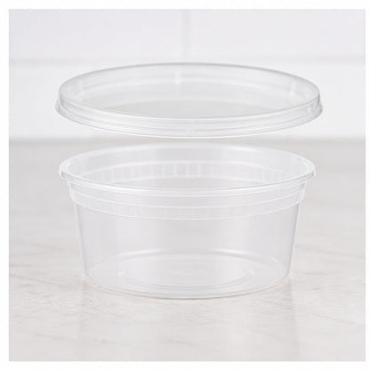 8oz Combo Deli Soup Container - 240/Case