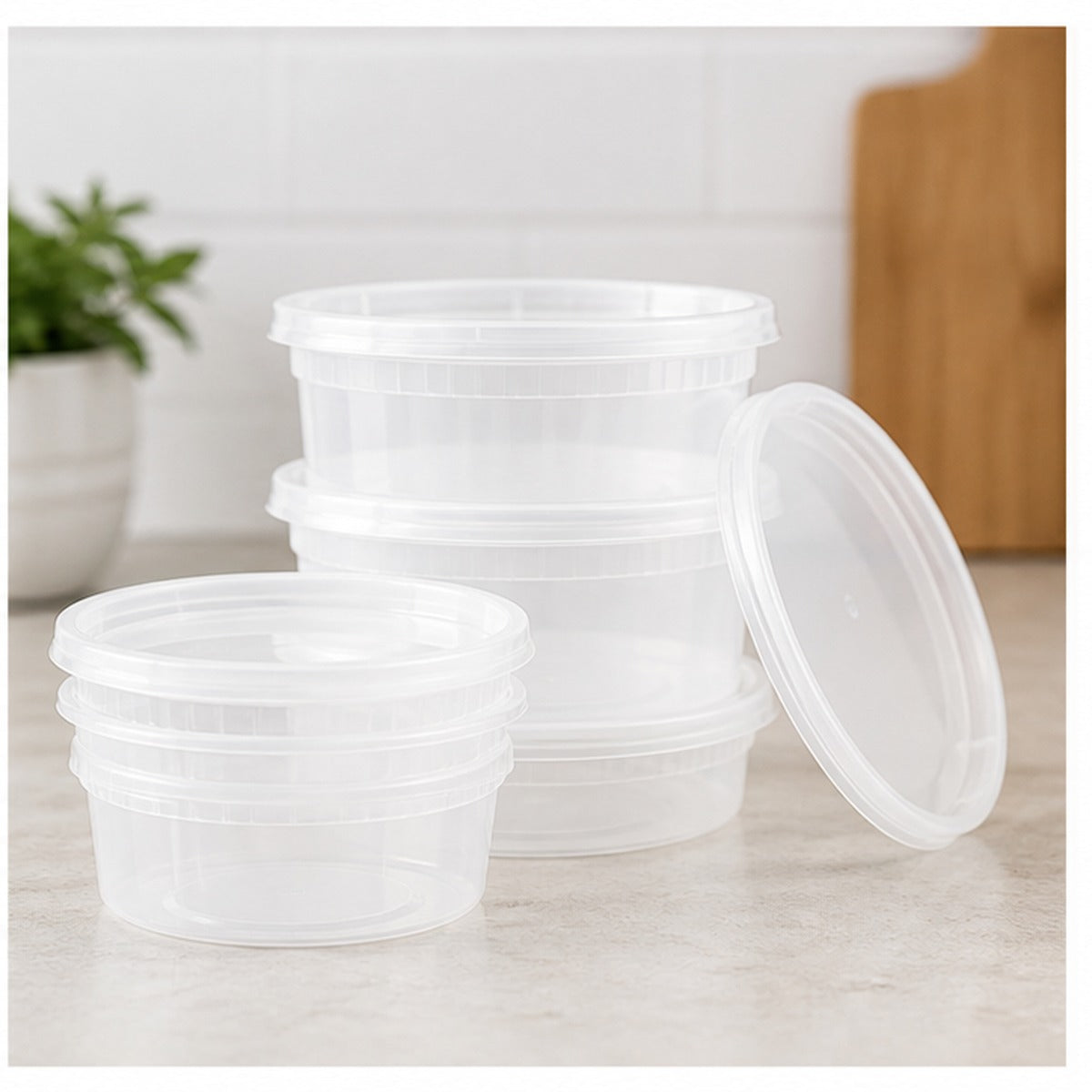 8oz Combo Deli Soup Container - 240/Case