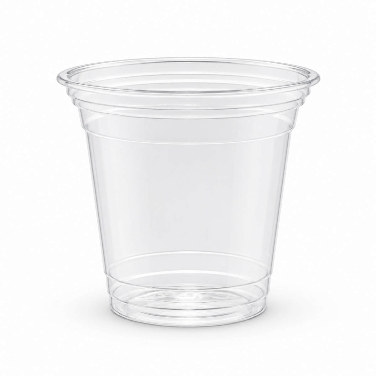 Rise Up 9 oz Clear PET Plastic Cold Cup - 1000/Case