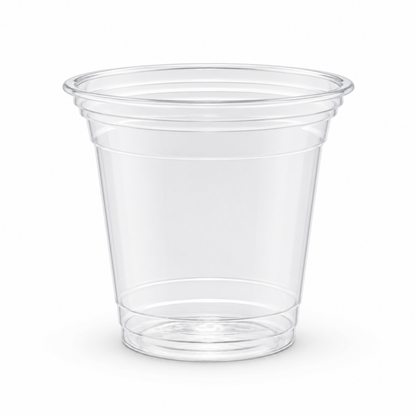 Rise Up 9 oz Clear PET Plastic Cold Cup - 1000/Case