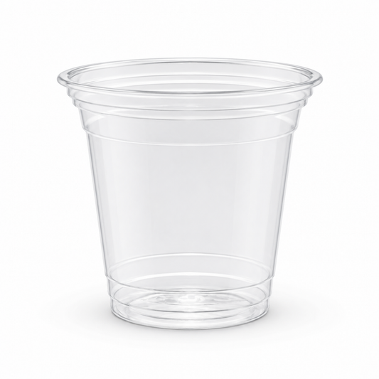 Rise Up 9 oz Clear PET Plastic Cold Cup - 1000/Case