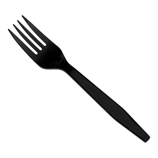 Fork Black Heavy Weight (No Wrap) - 1,000/Case