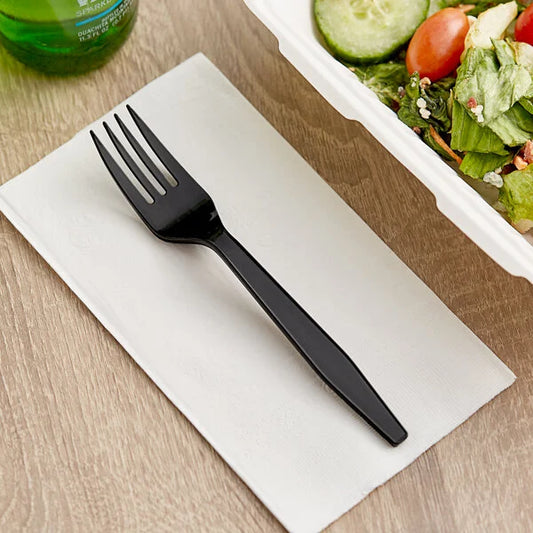 Fork Black Heavy Weight (Wrapped) - 1,000/Case