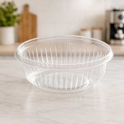 Dart Bowls 12 oz. Clear OPS Plastic Bowl - 504/Case
