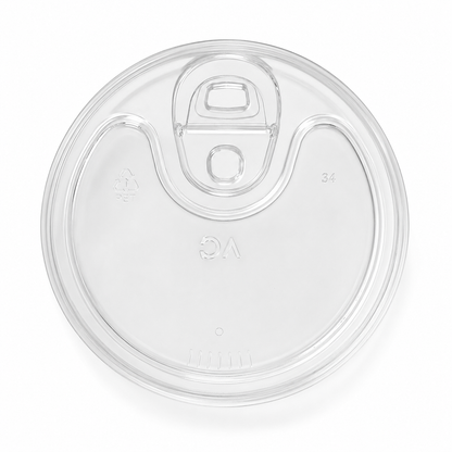 9-24 oz. Clear Strawless / Sip Lid - 1,000/Case