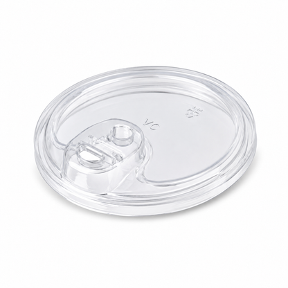 9-24 oz. Clear Strawless / Sip Lid - 1,000/Case
