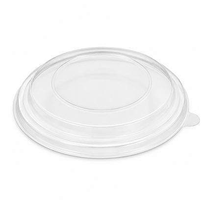 25oz - 33oz Kraft Round Food Container PET LID - 300/Case