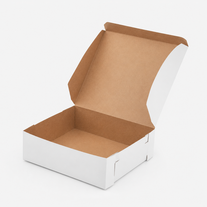 8" x 8" x 3" White Pie / Bakery Box - 250/Case