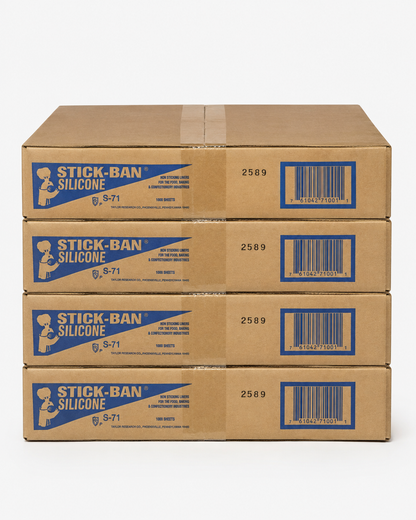 16.5" x 24.5" Stick-Ban S-71 PAN LINER SILICON - 1,000/Case