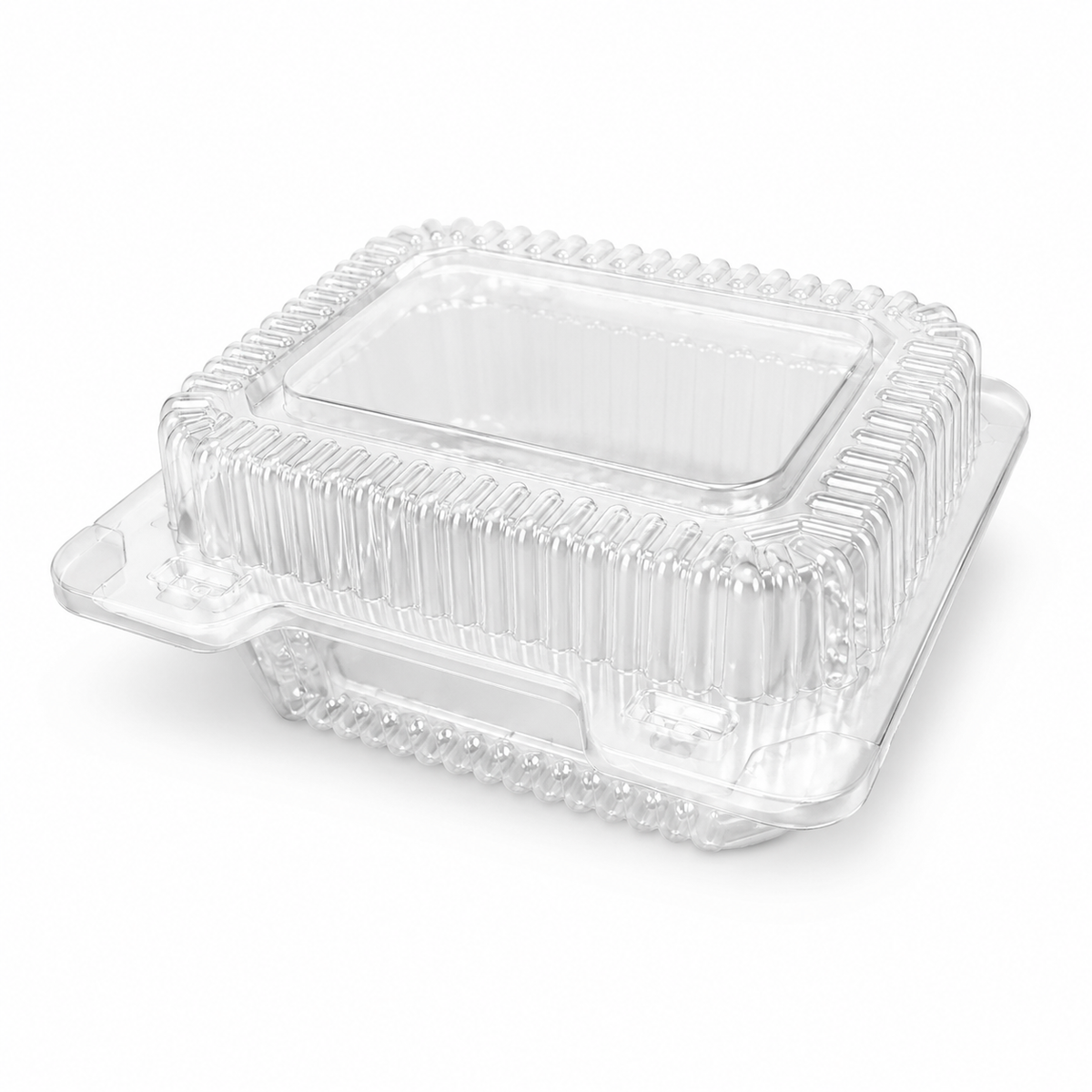 LBH656 Deep Rectangular Pastries Clear Container -  500/Case
