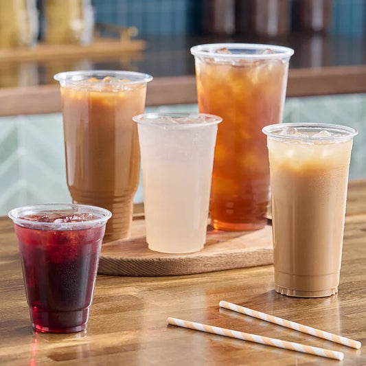 16oz Clear PET Plastic Cold Cup - 1,000/Case