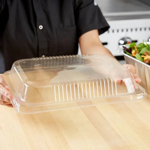 Half Size Clear Dome Lid for Steam Table Pan - 50/Case