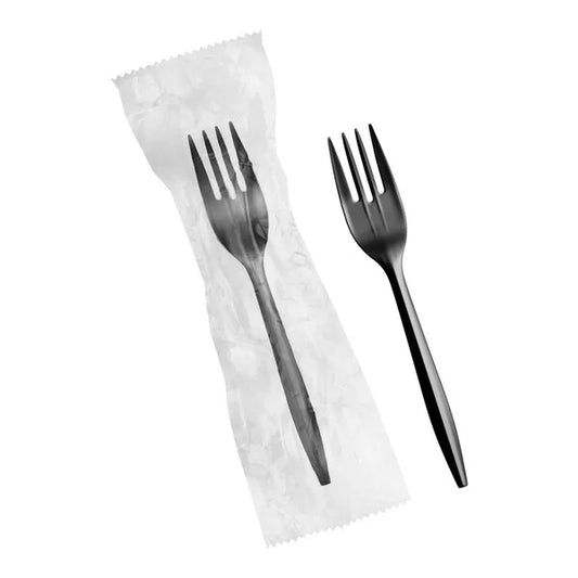 Fork Black Medium Weight (Wrapped) - 1,000/Case