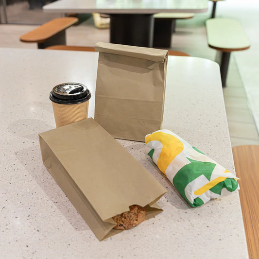 Canada 8 lb Natural Kraft Paper Bag - 500/Pack