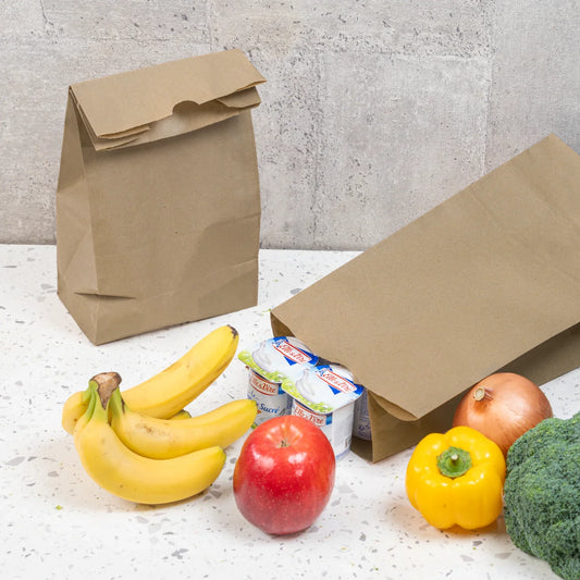 Canada 12 lb Natural Kraft Paper Bag - 500/Pack