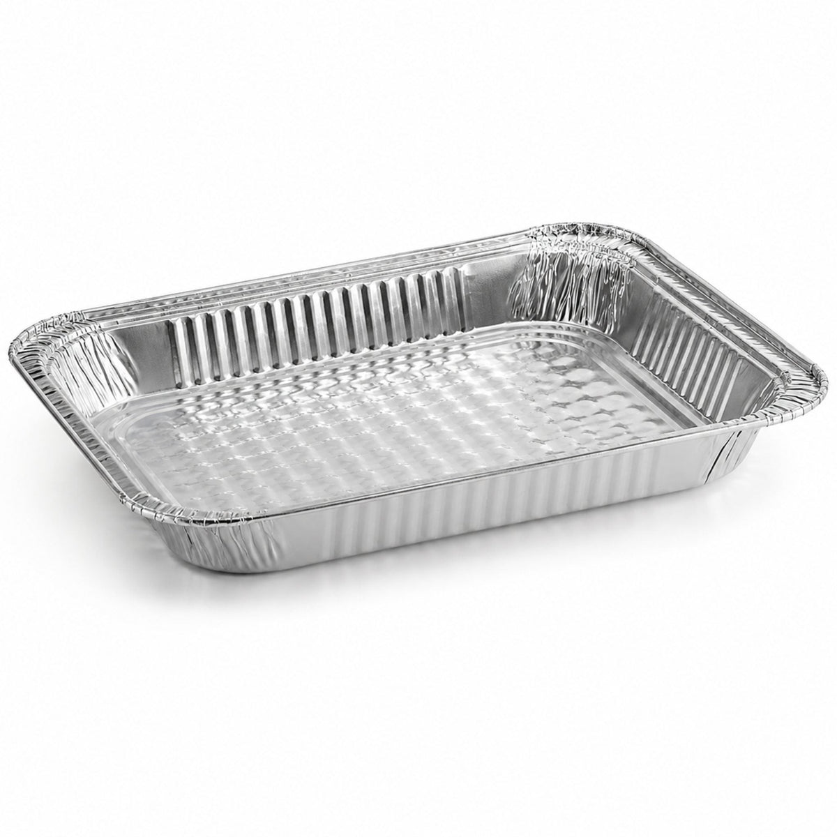 Full Size Medium Aluminum Steam Table Pan - 100/Case