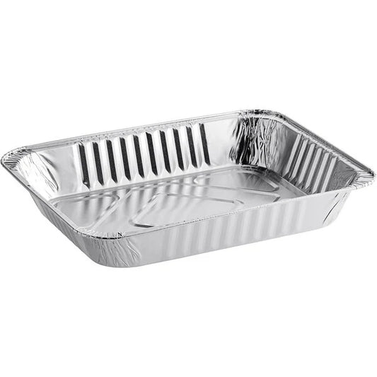 Half Size Medium Deep Foil Steam Pan - XXXHD Heavy Duty- 100/Case