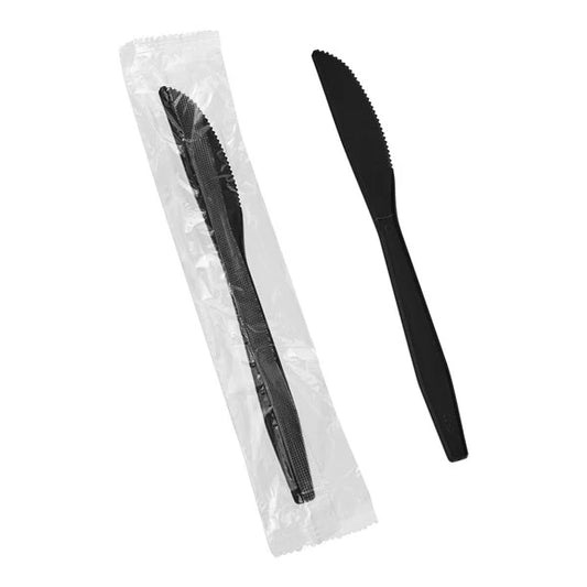 Knife Black Heavy Weight (Wrapped) - 1,000/Case