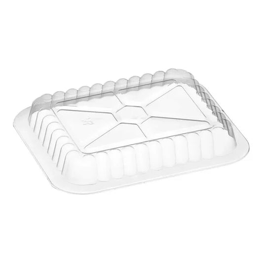 Oblong Clear Plastic Dome Lid for 2.25 lb. & 1.5 lb Take-Out Container - 500/Case