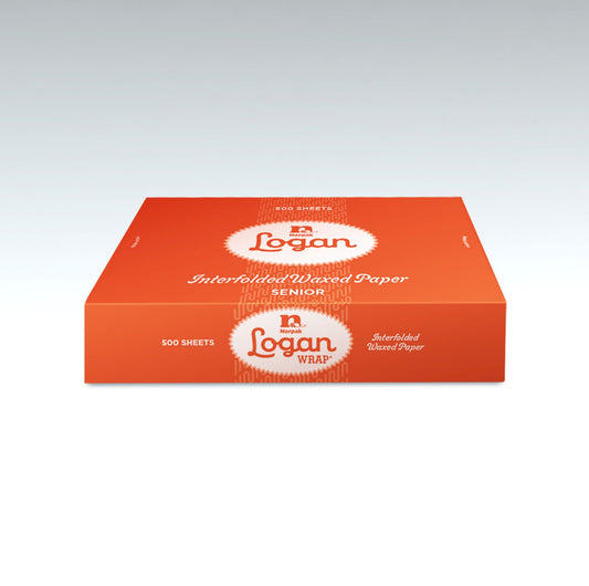 12" X 10 3/4' Logan Wax Paper Large - 6,000/Case