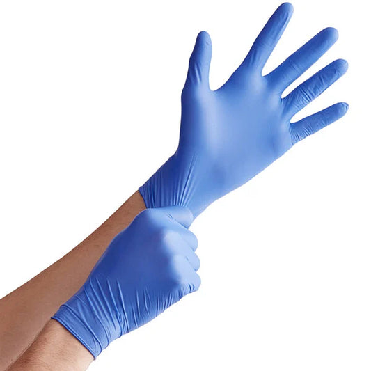 Nitrile Gloves Blue Exam Grade - Large - 1,000/Case