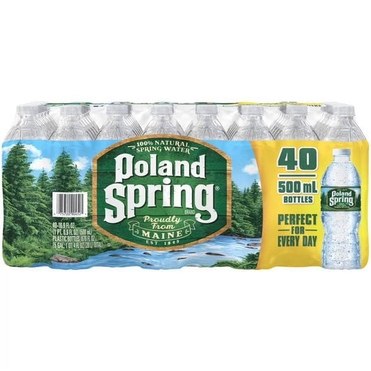 Poland Spring Water 0.5LTR - 40/Case