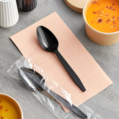Spoon Black Heavy Weight (Wrapped) - 1,000/Case