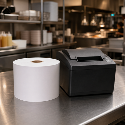 2 1/4" X 200 Feet Thermal Paper Roll - (50/Case)