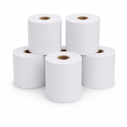 2 1/4" 50 Feet Thermal Paper Roll - (50/Case)