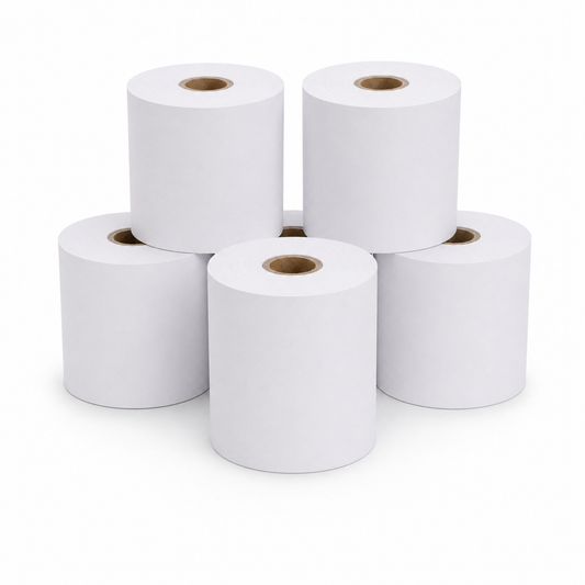 2 1/4" 50 Feet Thermal Paper Roll - (50/Case)