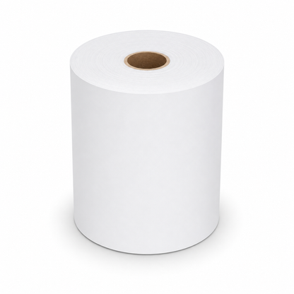 2 1/4" x 80' Thermal Paper Roll White – White (50/Case)