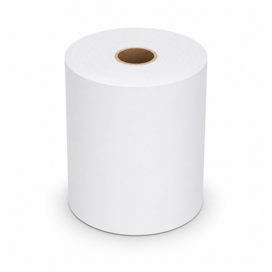 2 1/4" x 80' Thermal Paper Roll White – White (50/Case)