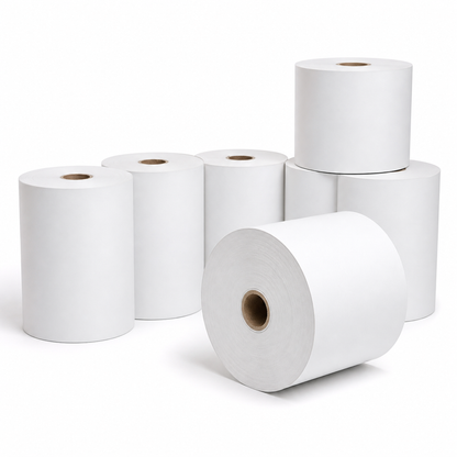 2 5/16" x 400' Thermal Paper Roll – White (12/Case)