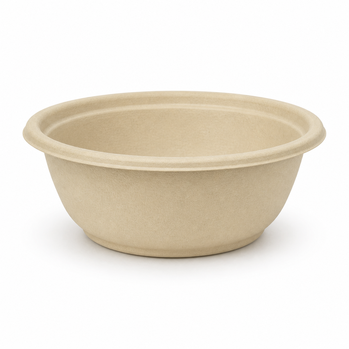 Rise Up 8 oz Natural Bagasse Bowl - 1000/Case