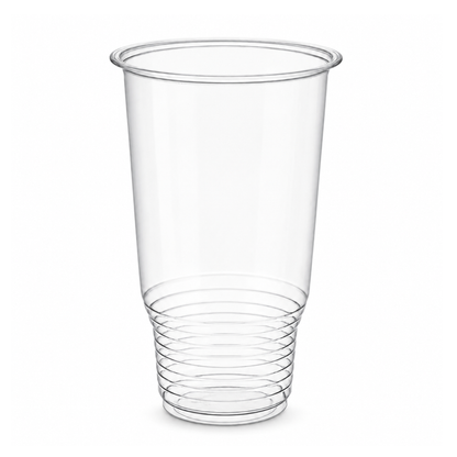 Rise Up 32 oz Clear PET Plastic Pedestal Cold Cup - 300/Case