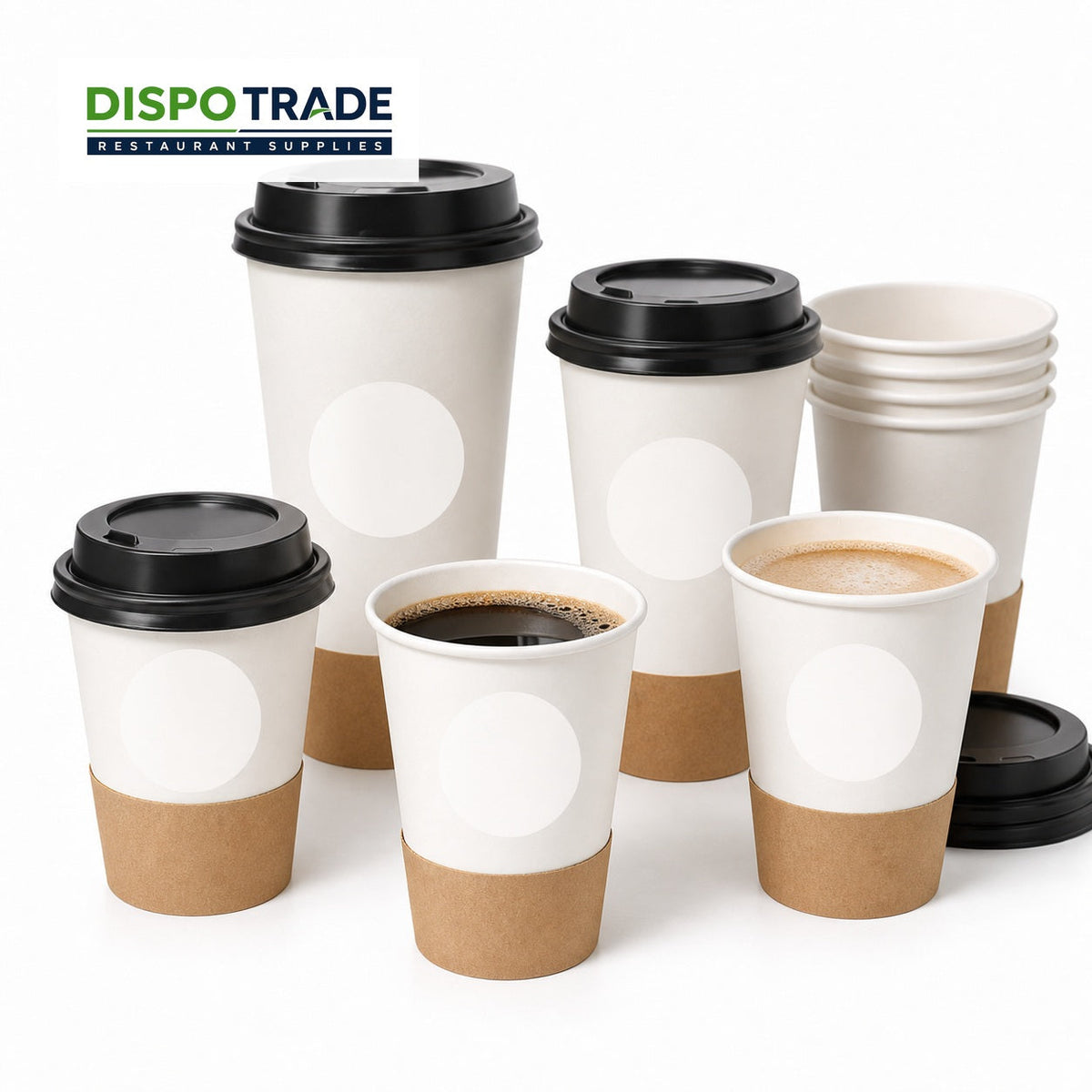 Custom Double Wall Paper Hot Cups