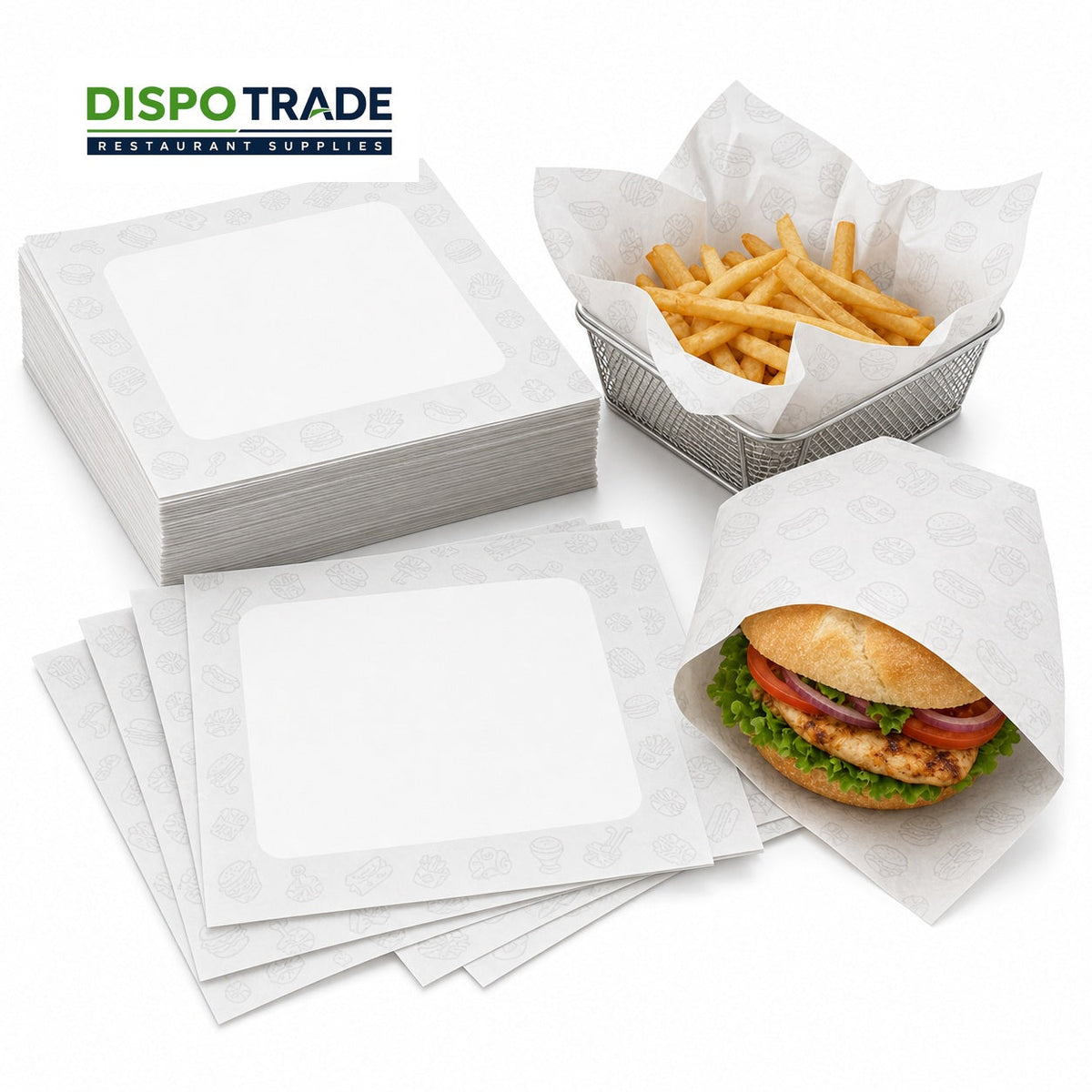 Custom Food Wrapping Paper