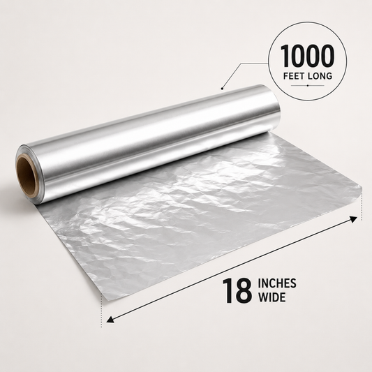 Standard Aluminum Foil Roll 18" x 1000 ft