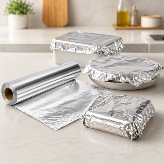 Heavy Duty Aluminum Foil Roll 12" x 650 ft - Silver