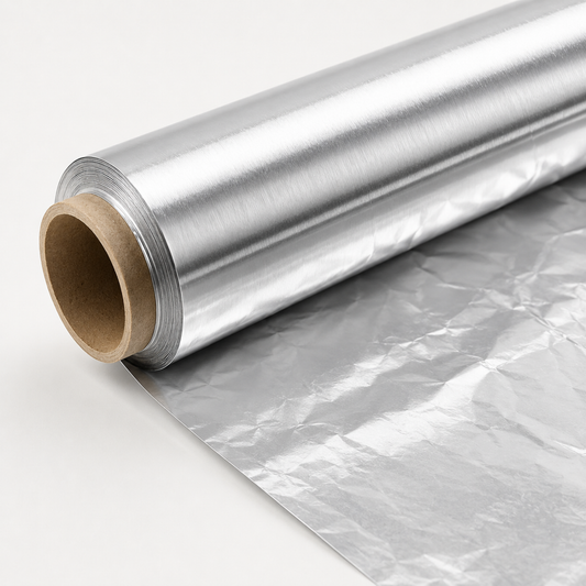 Heavy Duty Aluminum Foil Roll 12" x 650 ft - Silver