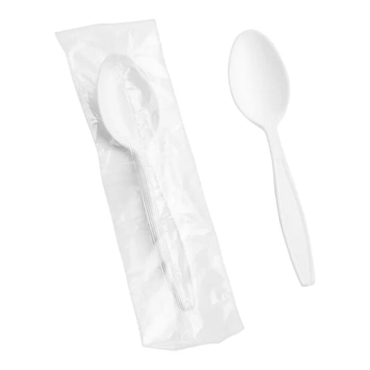 Spoon White Heavy Weight (Wrapped) - 1,000/Case