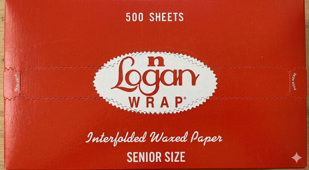 10" X 10 3/4' Logan Wax Paper Senior - 6,000/Case