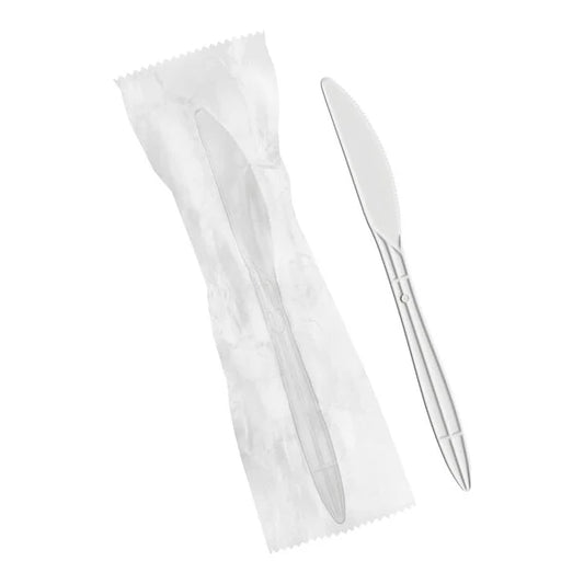Knife White Medium Weight (Wrapped) - 1,000/Case