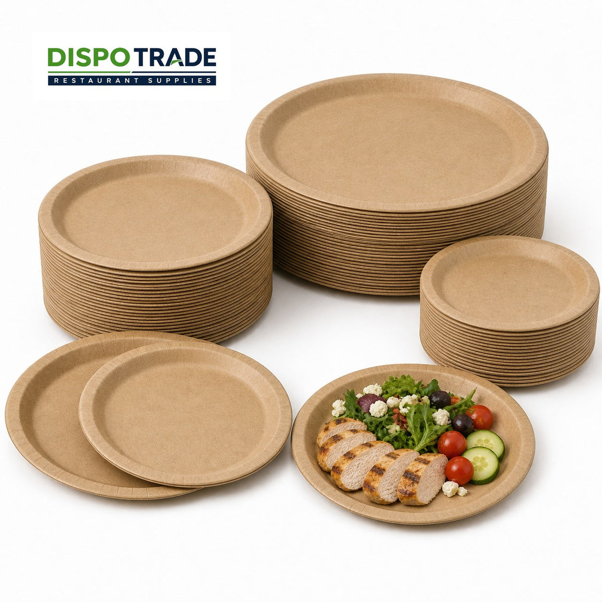 Kraft Paper Plates