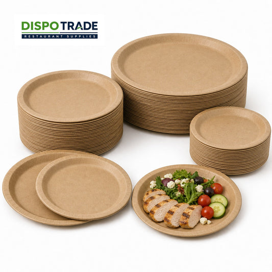 Kraft Paper Plates