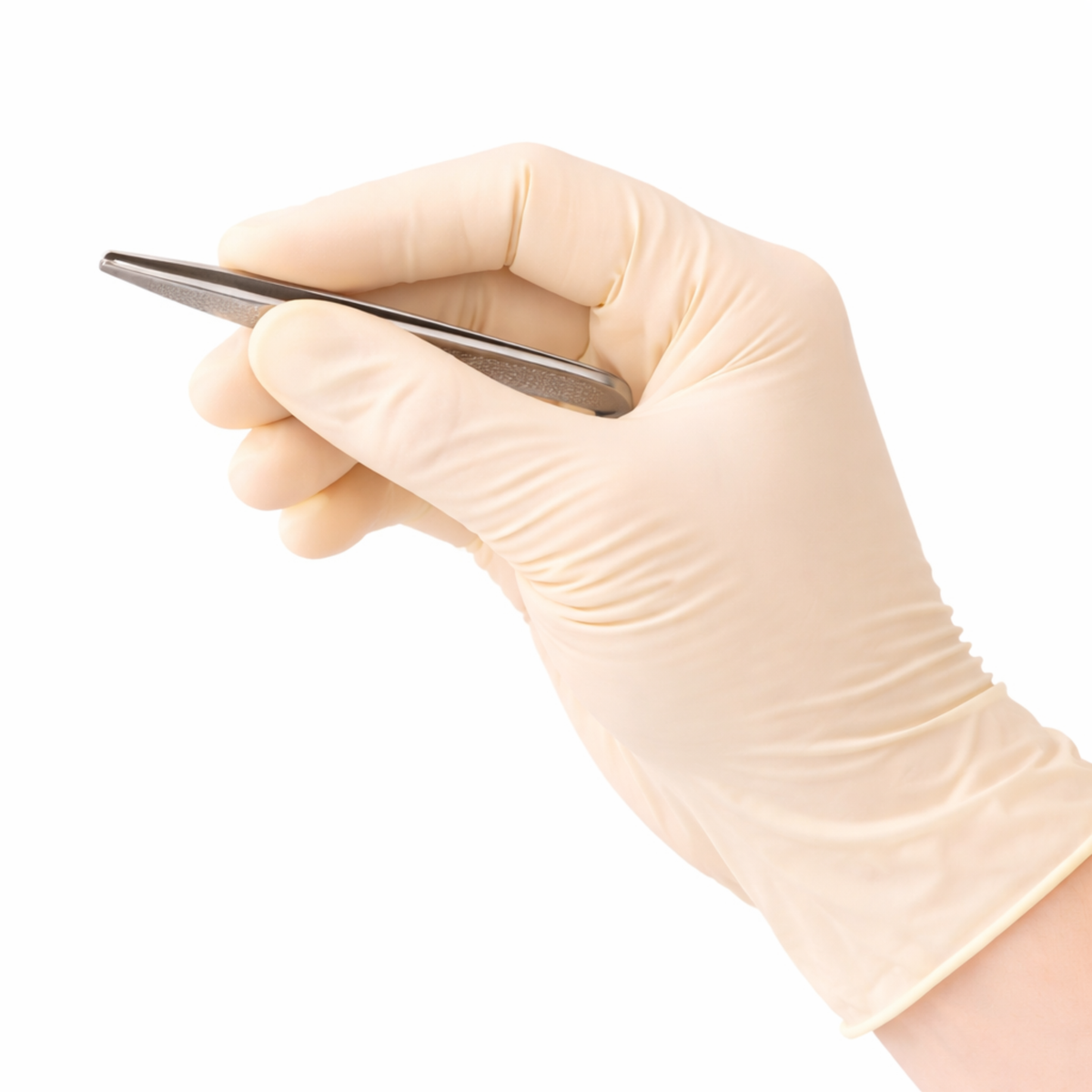 Medium Powder-Free Latex Gloves