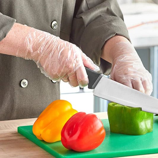 Disposable Poly Gloves - Large - 10,000/Case