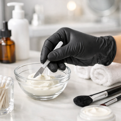Small Black Powder-Free Nitrile 4 Mill Thick Gloves